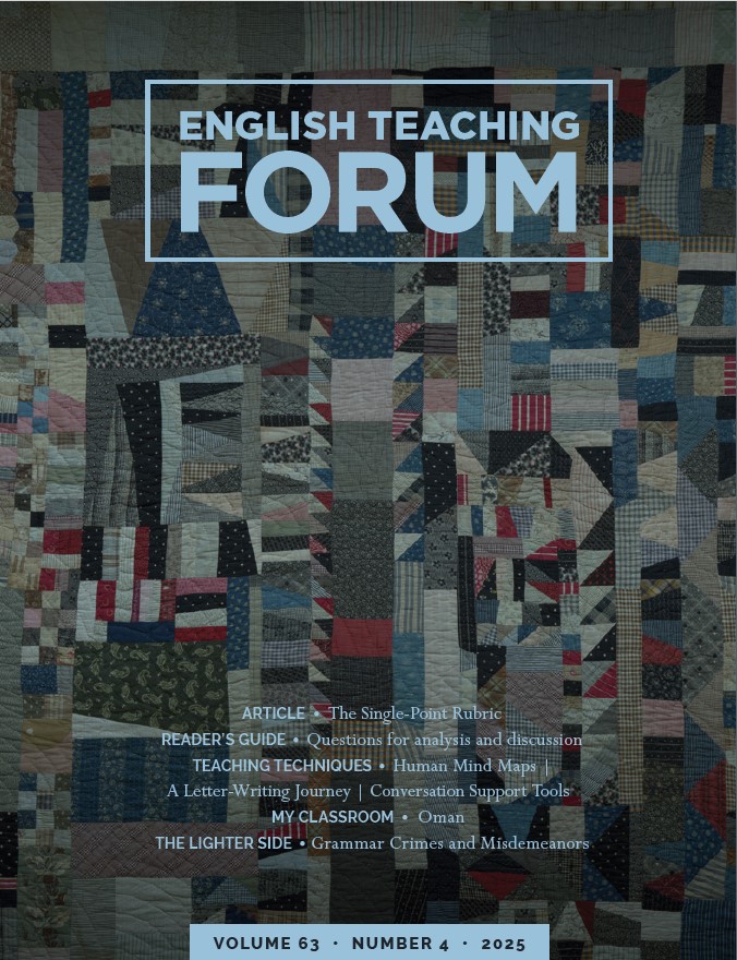 English Teaching Forum 2025, Volume 63, Number 4