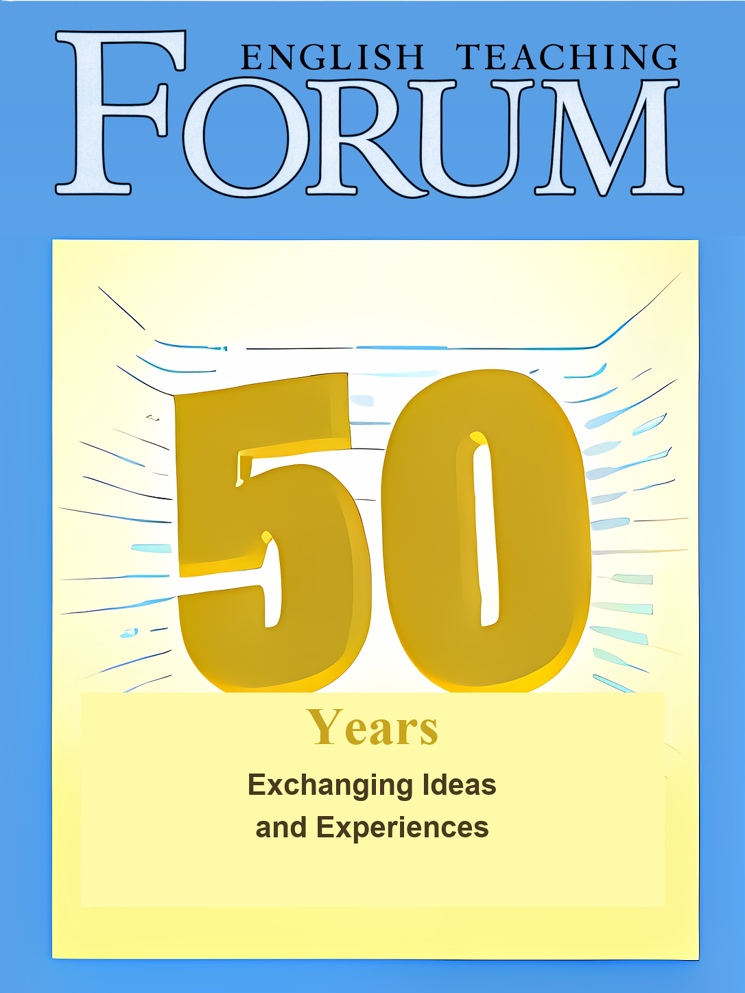 Cover of English Teaching Forum Volume 50 Number 3