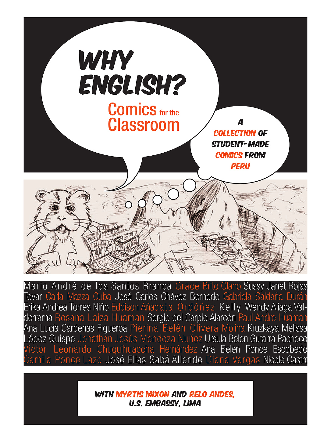 Cover of Why English? Comics for the Classroom