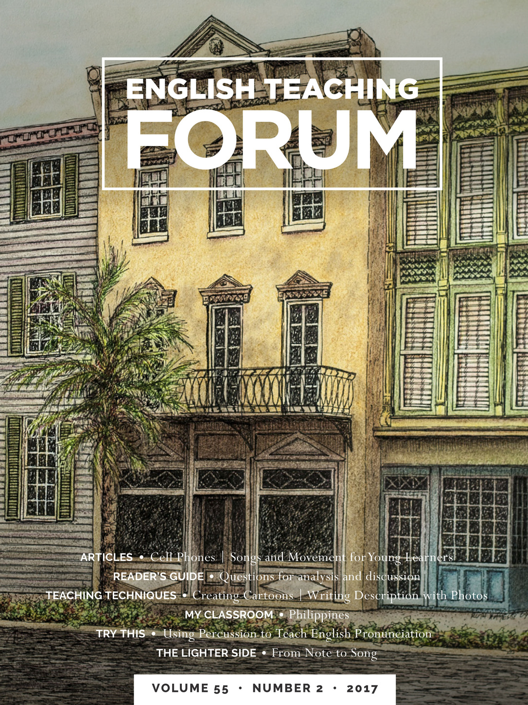 Cover of English Teaching Forum 2017, Volume 55, Number 2